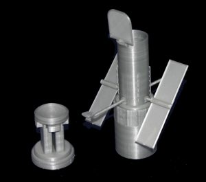Simplify3D - 3D printed Hubble telescope