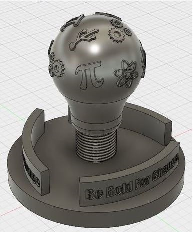 Simplify3D - STEM lightbulb model