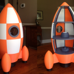 Simplify3D - 3D printed mini rocket