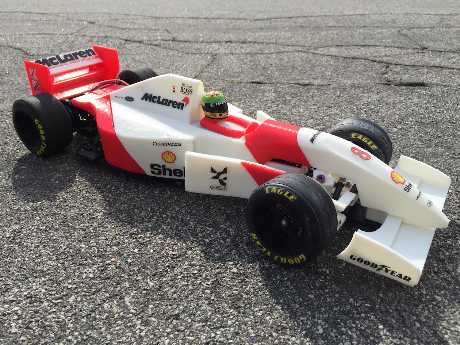 Simplify3D - 3D printed Formula One Icon race car