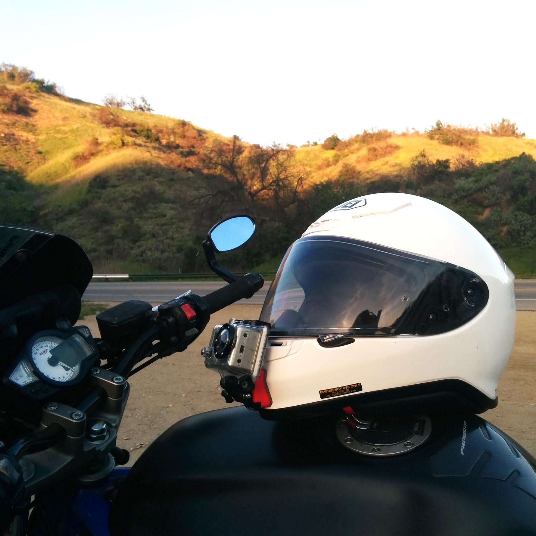 Simplify3D - helmet on motorcycle