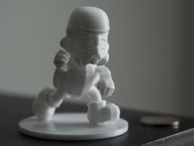 Simplify3D - 3D printed Star Wars supa troopa