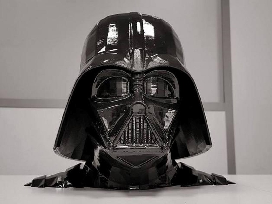 Simplify3D - 3D printed Darth Vader bust