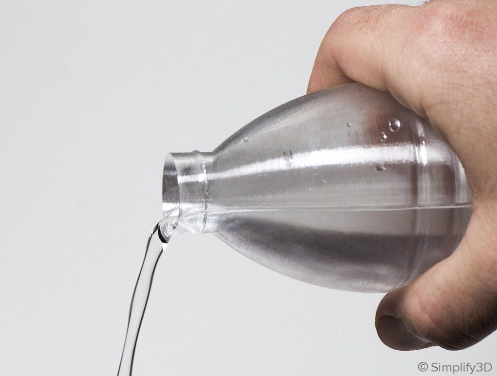 Simplify3D - PETG filament water bottle
