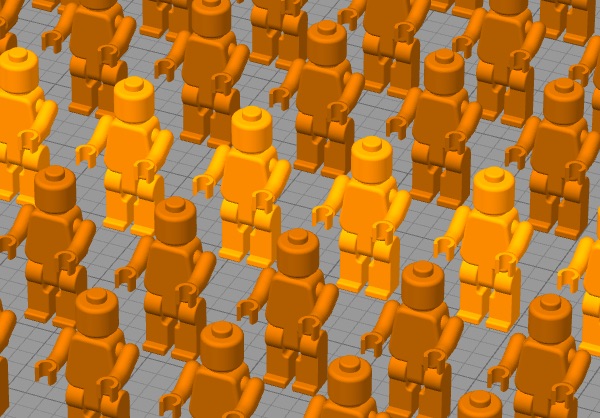 Simplify3D - lego person models