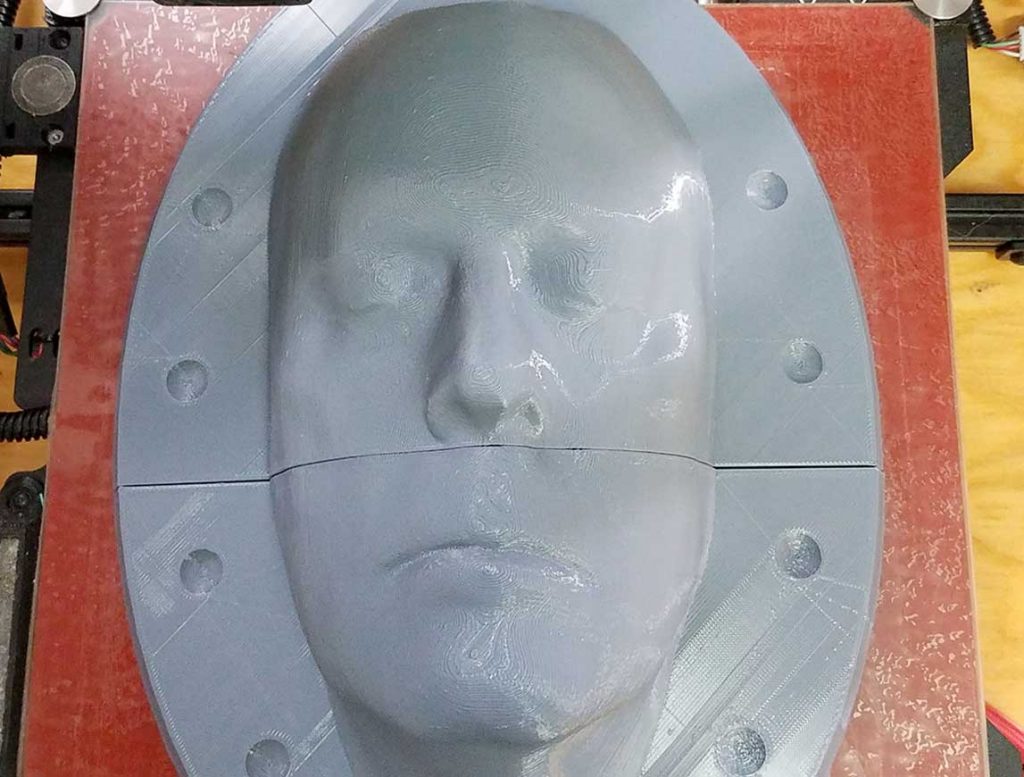 Simplify3D - special effects printed face