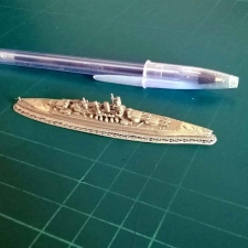 Simplify3D - 3D printed mini battleship