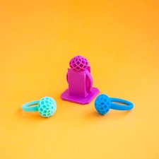 Simplify3D - colorful 3D printed rings
