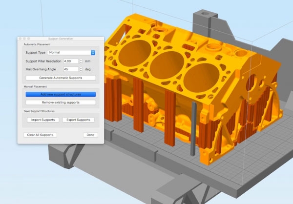 simplify3d-engineering-support-structures