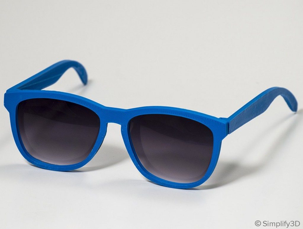 Simplify3D - ASA filament sunglasses
